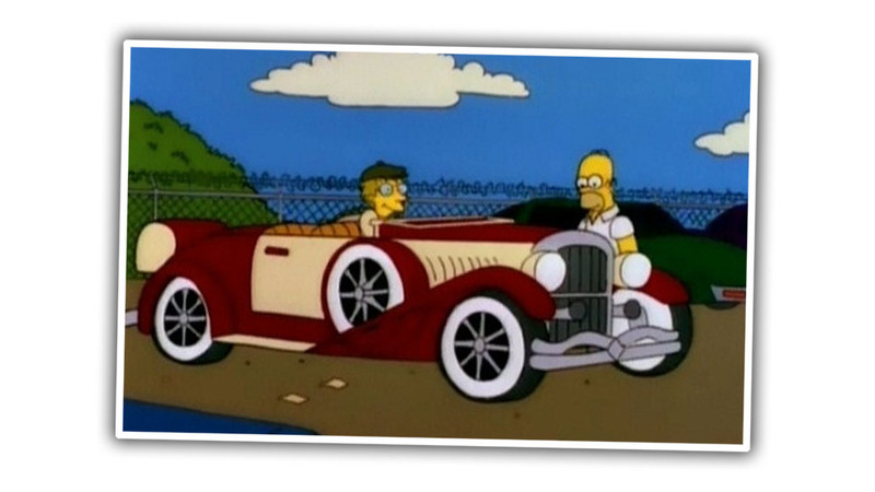 Illustration for article titled A Guide To Every Real-World Car Used In The Simpsons